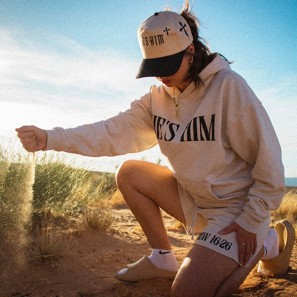 “Jesus Is Everything” Hoodie (Light Birch)