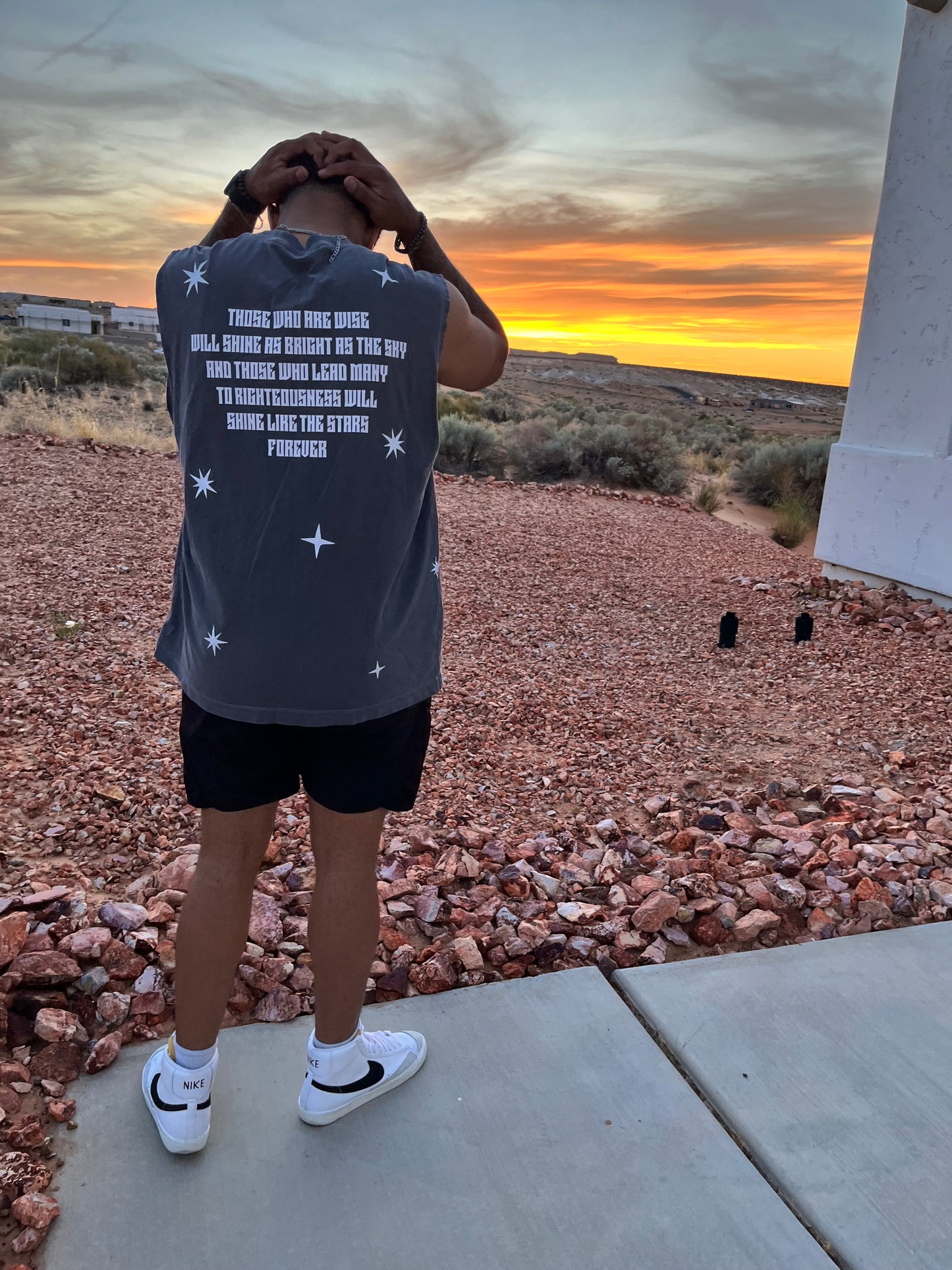Sleeveless (Daniel 12:3) Shirt (Grey)